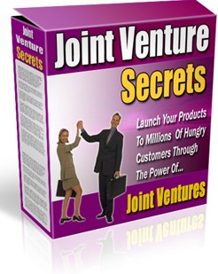 Joint Venture Secrets with ready sale page Joint Venture Secrets with ready sale page