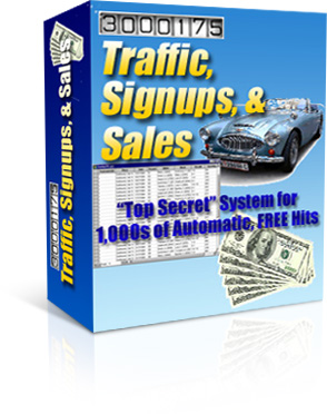 Traffic, Signups, and Sale Traffic, Signups, and Sale